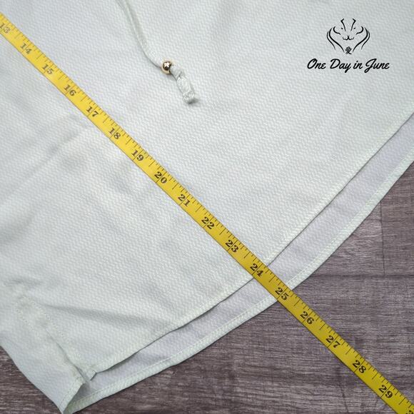 Worthington Short Sleeve Ruffle Top Size M - Picture 4 of 5